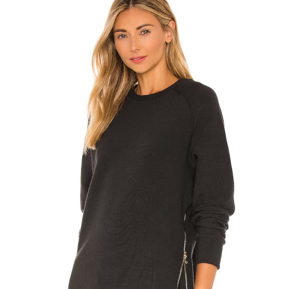 Varley Black Crewneck Sweatshirt